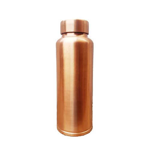 Handmade Plain Copper Bottle 01