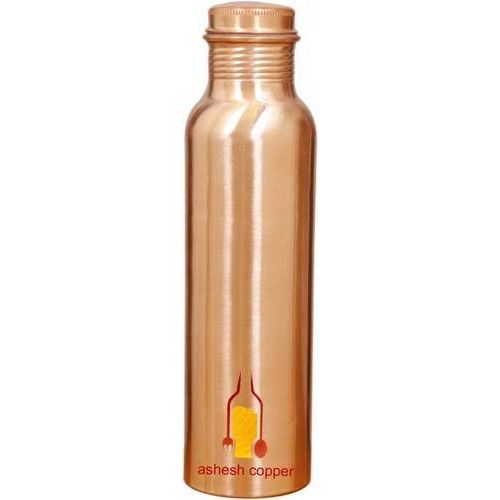 Handmade Plain Copper Bottle 02