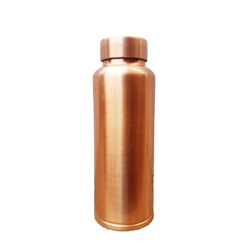 Handmade Plain Copper Bottle 04