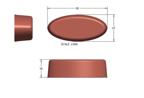 Rectangle Chocolate Mould 10
