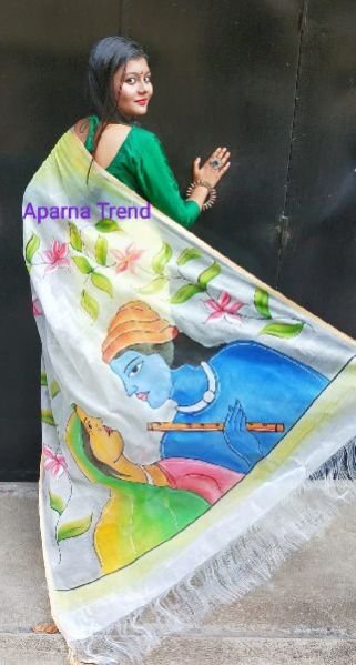 Kerala Cotton Print Saree 02