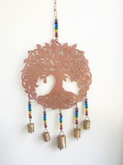 Tree of Life Iron Wind Chime 01