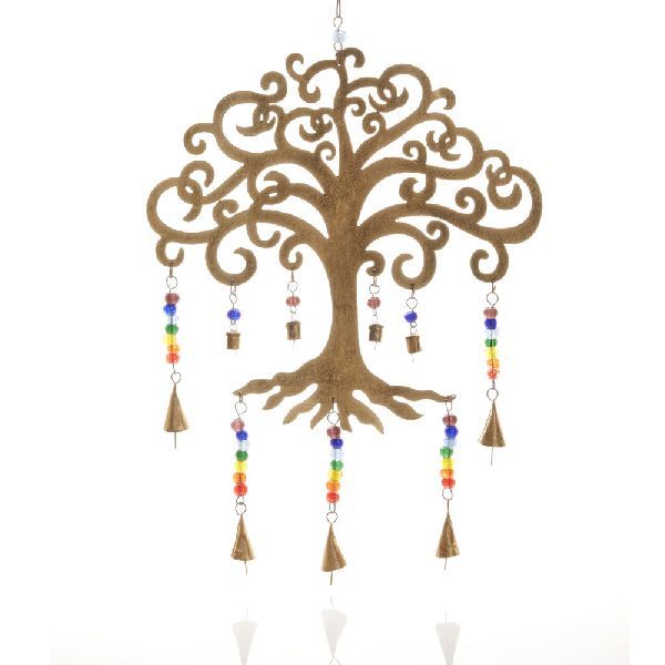 Tree of Life Iron Wind Chime 02