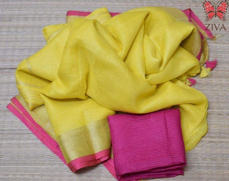 Linen Sarees