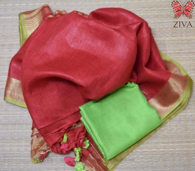 Linen Sarees