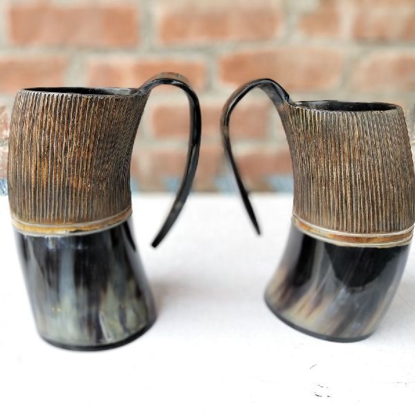 Horn Mugs
