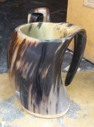 Horn Mugs