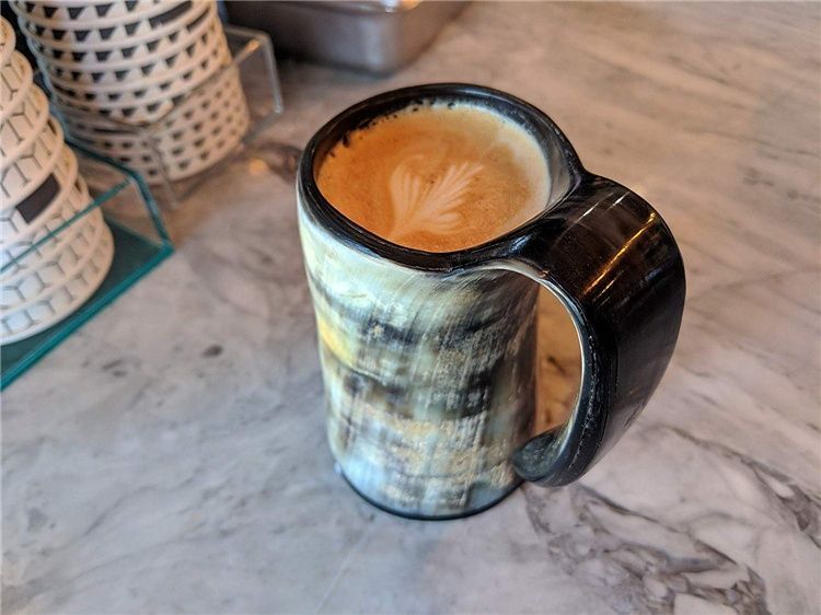 Horn Mugs