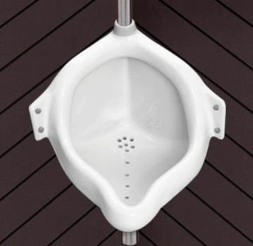 Corner Urinal
