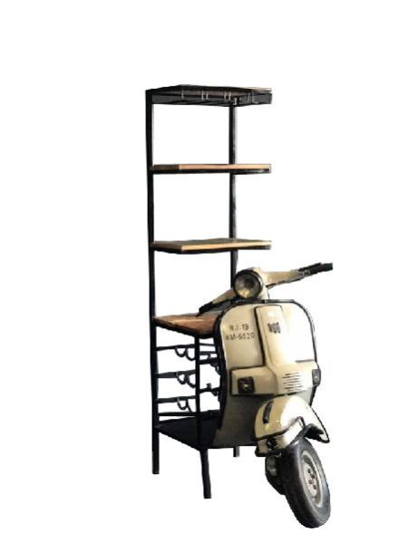 Mango Wood Scooter Bar Table (SBA 021)