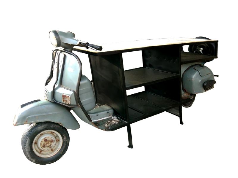 Reclaimed Wood Scooter Table (SBA 012)