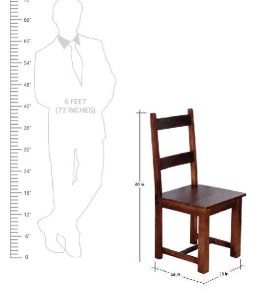 Sheesham Wood 4 Seater Dining Table Set