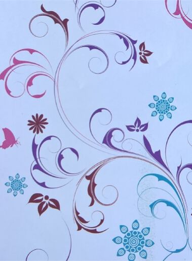 SKW - 009 LF Laminate Floral Shutter