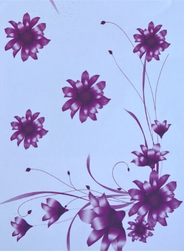 SKW - 010 LF Laminate Floral Shutter