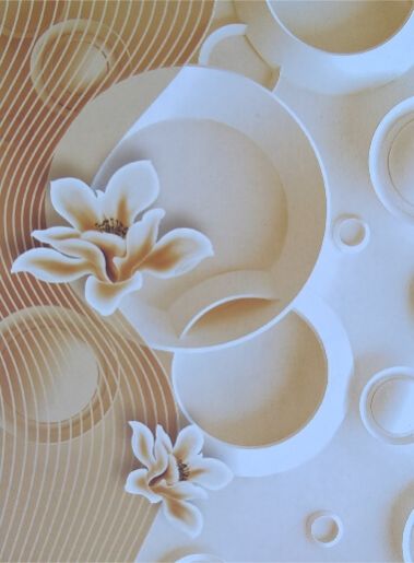 SKW - 011 LF Laminate Floral Shutter