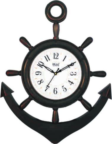 W 717 Anchor Wall Clock