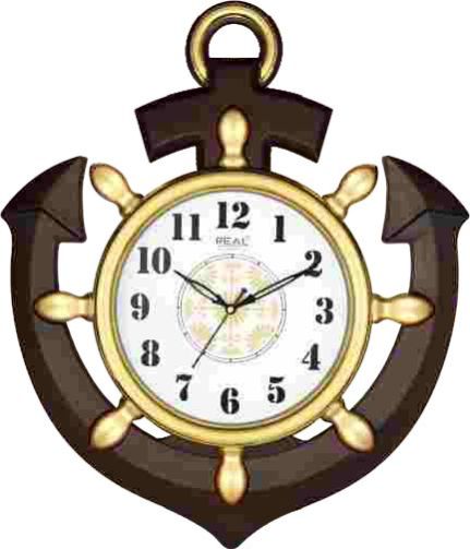 437 Anchor Wall Clock