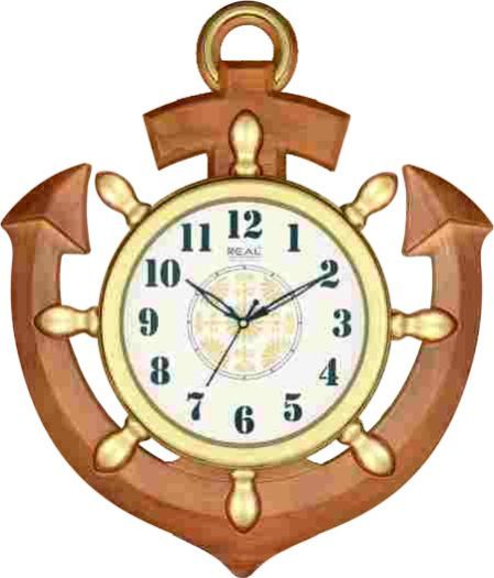 437 Anchor Wall Clock
