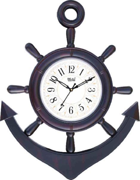 W 717 Anchor Wall Clock