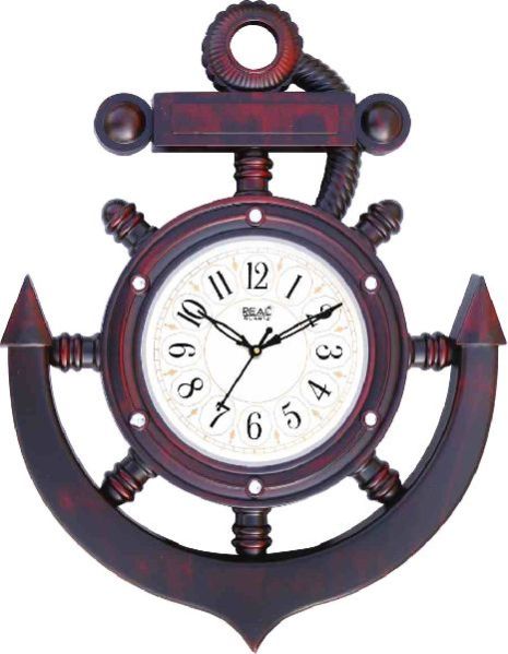 W 817 Anchor Wall Clock