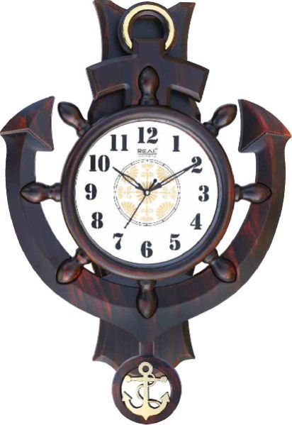 W 827 Anchor Wall Clock