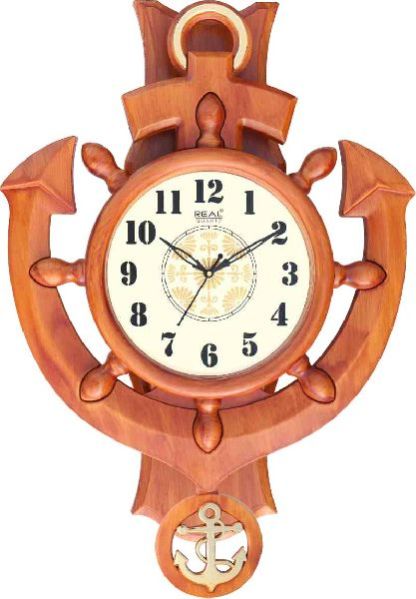 W 827 Anchor Wall Clock