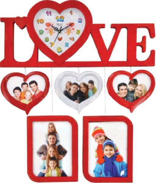 F-1 (L-3 S-2) Photo Frame Wall Clock