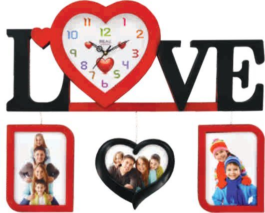 F-1 (S-2 L-1) Photo Frame Wall Clock