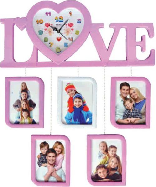 F-1 (S-5) Photo Frame Wall Clock