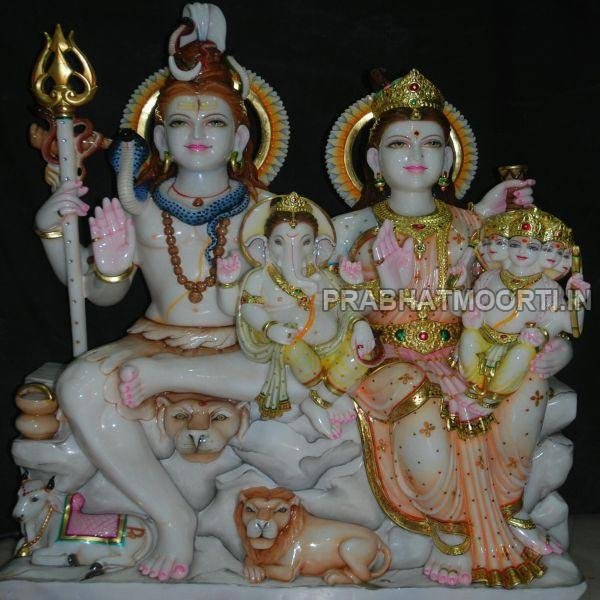 Shankar Parvati Statues 05