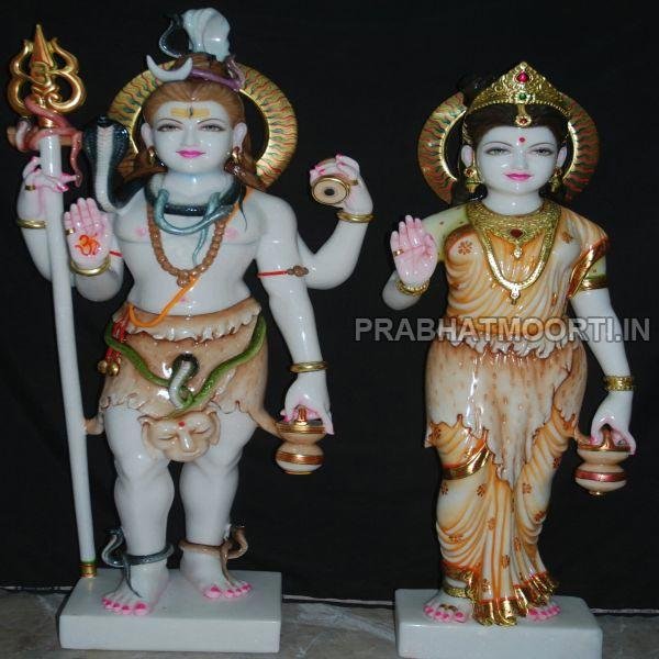 Shankar Parvati Statues 06
