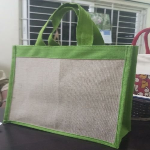 Plain Jute Shopping Bags 02