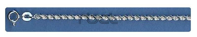 RCHD45  Sterling Silver Handmade Rope Chain