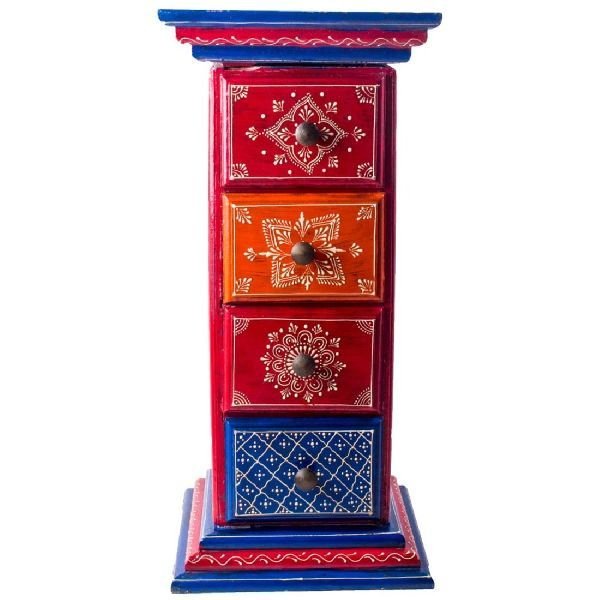 Fabulous Multipurpose Beautiful & Stunning Wooden Pillar Stool