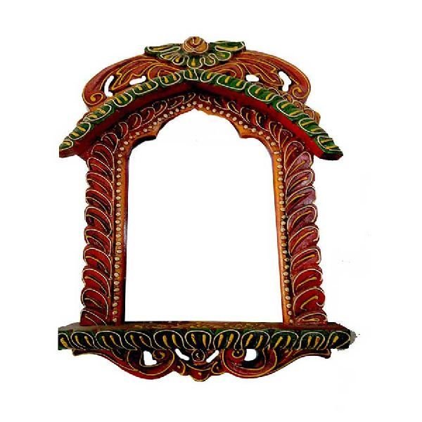 Traditional Style Green & Orange Jharokha