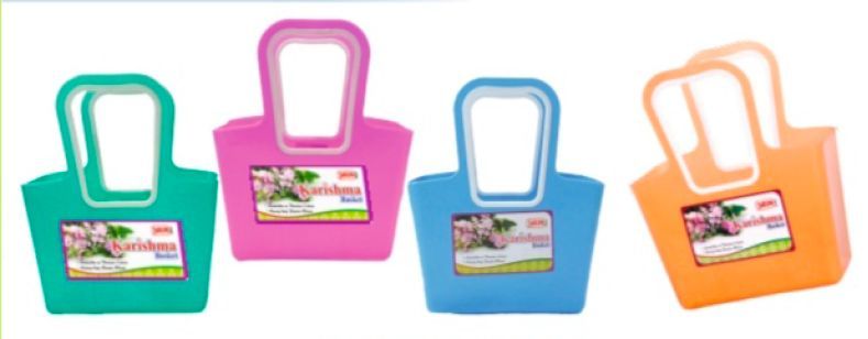 Karishma Jumbo Plastic Handle Basket