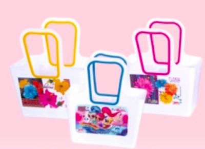 Karishma Jumbo Printed Plastic Handle Basket