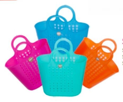 Star Plastic Handle Basket
