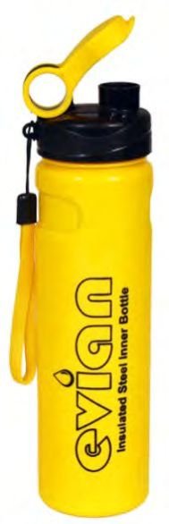 059 Evian Steel Hot & Cold Sipper