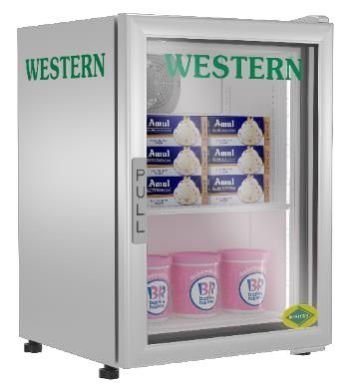 SRF60 Vertical Freezer