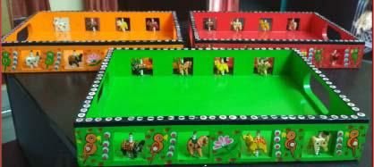 Hand Painted Trays