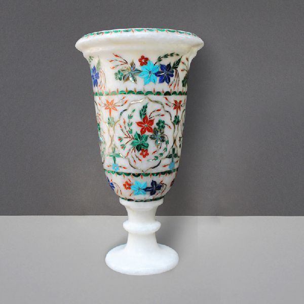 Handcrafted Marble Vase (SVI910)