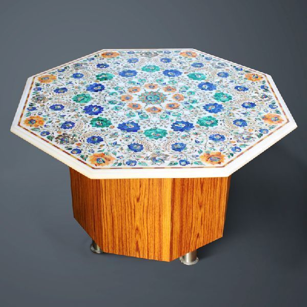 Octogon Handcrafted Marble Table Top (SFI105)