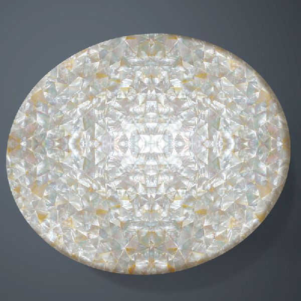 Overlay Handcrafted Marble Table Top (SFI122)