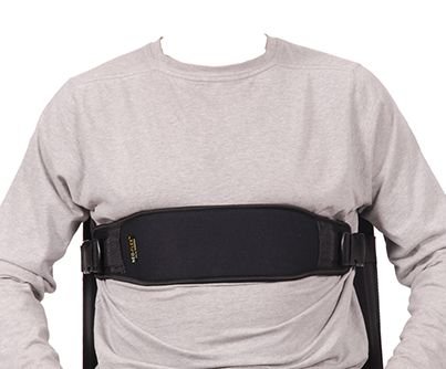 Wide chest belt
