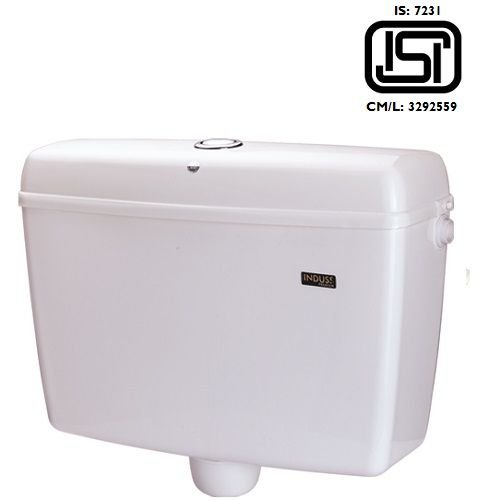 POLYTUF Low Level PVC Flushing Cistern ISI Marked – INDUSS Premium – Centre Push