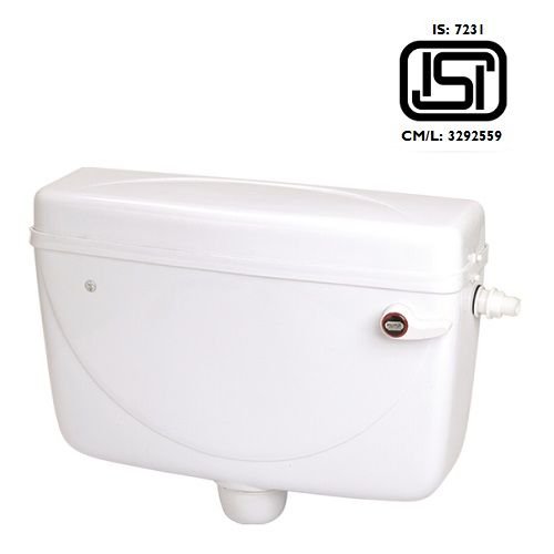 POLYTUF Low Level PVC Flushing Cistern: ISI Marked – INDUSS