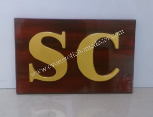 Designer Name Plate 02