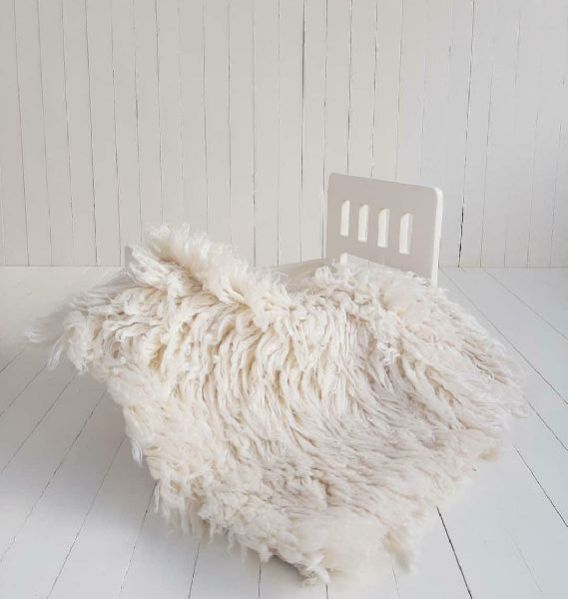 GE-71 Wool Flokati Rugs For New Born Babies