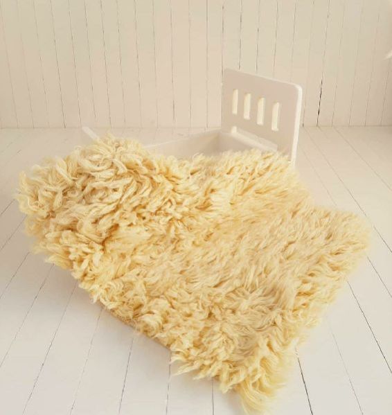 GE-75 Wool Flokati Rugs For New Born Babies